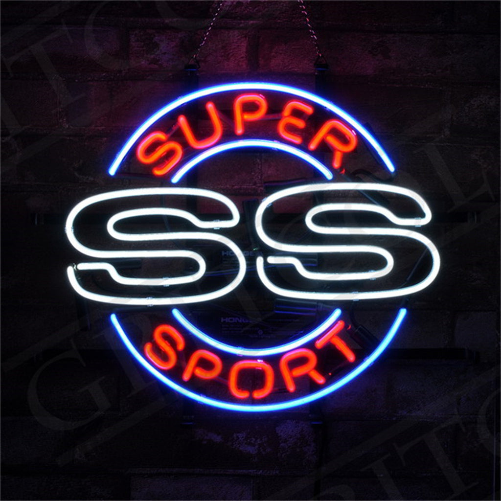 Super Sport SS Neon Signs Light - ME351-  DRIVEN - 4