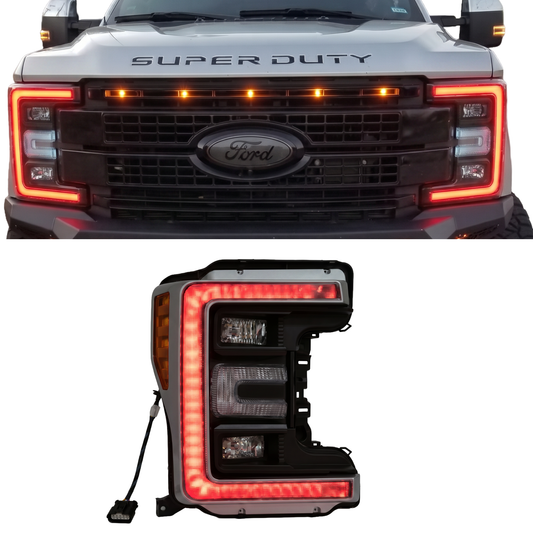 Ford Super Duty Flow Series DRL Boards (2017-2019) - 89737-  DRIVEN - 1