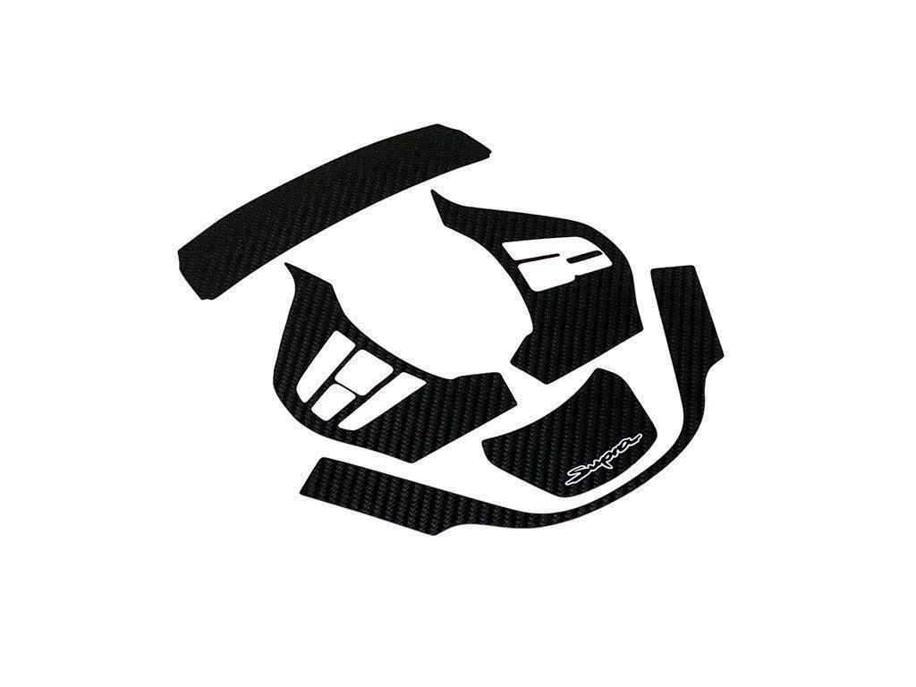 "Supra" Steering Wheel Trim Overlays (Full Set) - 2020+ Supra - A90STR3DBK-  DRIVEN - 3