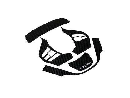 "Supra" Steering Wheel Trim Overlays (Full Set) - 2020+ Supra - A90STR3DBK-  DRIVEN - 3