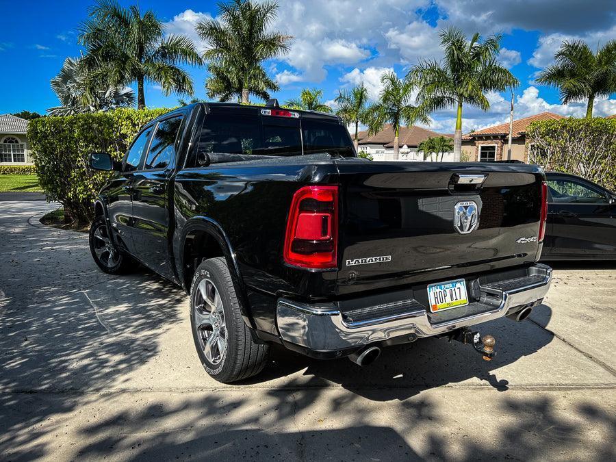 Tail Light Overlays - 2019-2022 RAM 1500 (w/ Blind Spot and Cross Path Detection) - 19RAMTLDS-19RAMTLLS-19RAMTLSY-19RAMTLCF-19RAMTLHC-  DRIVEN - 12