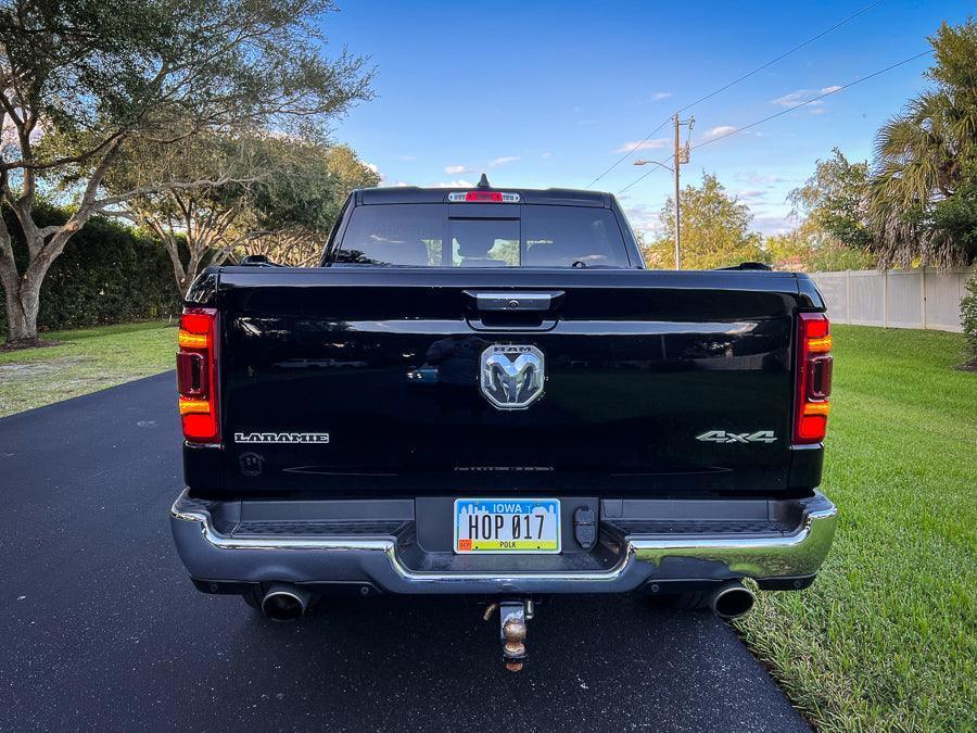 Tail Light Overlays - 2019-2022 RAM 1500 (w/ Blind Spot and Cross Path Detection) - 19RAMTLDS-19RAMTLLS-19RAMTLSY-19RAMTLCF-19RAMTLHC-  DRIVEN - 5