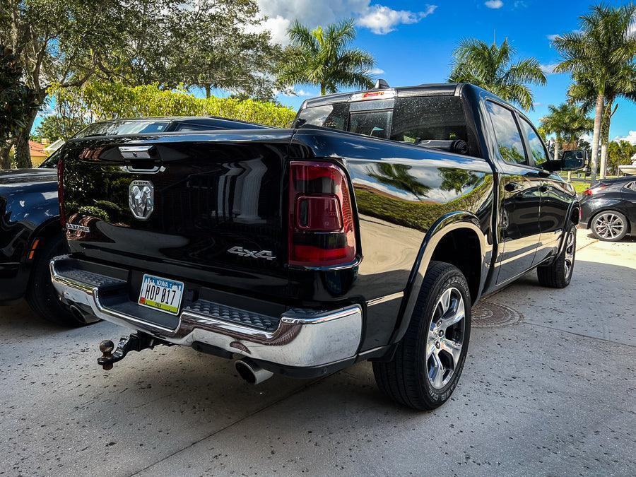 Tail Light Overlays - 2019-2022 RAM 1500 (w/ Blind Spot and Cross Path Detection) - 19RAMTLDS-19RAMTLLS-19RAMTLSY-19RAMTLCF-19RAMTLHC-  DRIVEN - 8