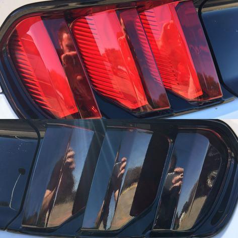 Taillight Overlays - 2015-2017 Ford Mustang - 1517MUSTANGTLDS-1517MUSTANGTLLS-1517MUSTANGTLDST-1517MUSTANGTLDG-1517MUSTANGTLDHC-  DRIVEN - 1