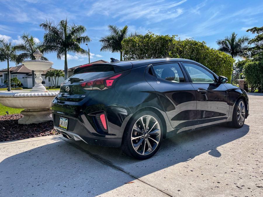 Taillight Overlays - 2018-2022 Hyundai Veloster - 18VELTL-DS-18VELTL-LS-18VELTL-RD-18VELTL-DSLX-18VELTL-DSST-  DRIVEN - 3