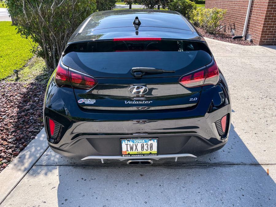 Taillight Overlays - 2018-2022 Hyundai Veloster - 18VELTL-DS-18VELTL-LS-18VELTL-RD-18VELTL-DSLX-18VELTL-DSST-  DRIVEN - 5