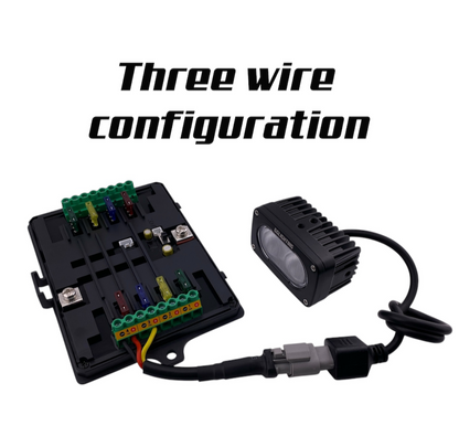8-Gang Switch Panel With RGB And Remote Control Bluetooth App - Item #901-  DRIVEN - 16