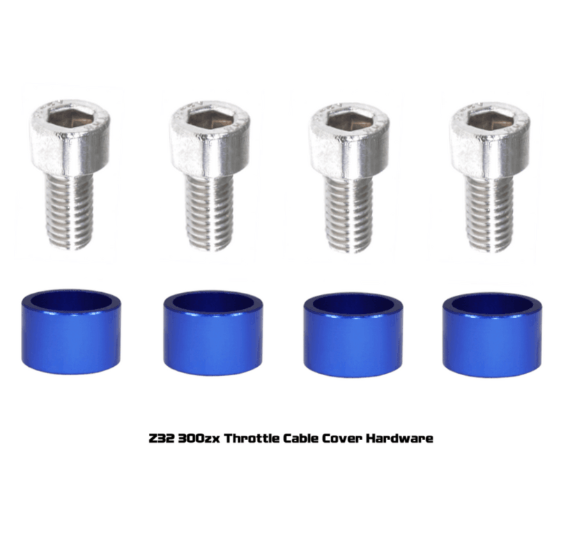 ZSPEC Throttle Cable Cover Fasteners for '90-96 Nissan 300zx Z32, Stainless & Billet - ZSD-381102-ZSD-381119-ZSD-381126-ZSD-381133-ZSD-381140-  DRIVEN - 3