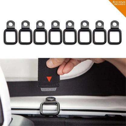 Bronco Tie-Down Anchor PRO - QR8-QR8-TDR8-QR8-TDR8-STAR2-BLACK-QR8-TDR8-STAR4-BLACK-TDR-8-  DRIVEN - 15