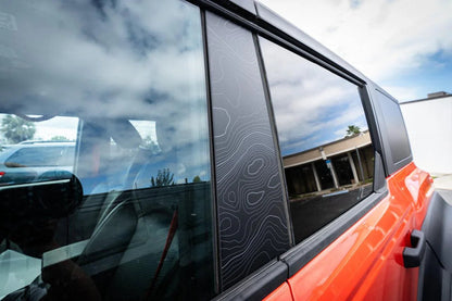 Topo B Pillar Protection Kit - 2021+ Bronco - 21BRNBPILLAR4PT-TPAMB-21BRNBPILLAR2PT-TPAMB-21BRNBPILLAR4PT-TPA51L-21BRNBPILLAR2PT-TPA51L-21BRNBPILLAR4PT-TPAZL-  DRIVEN - 14