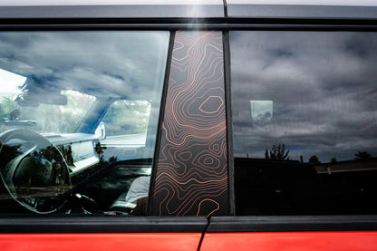 Topo B Pillar Protection Kit - 2021+ Bronco - 21BRNBPILLAR4PT-TPAMB-21BRNBPILLAR2PT-TPAMB-21BRNBPILLAR4PT-TPA51L-21BRNBPILLAR2PT-TPA51L-21BRNBPILLAR4PT-TPAZL-  DRIVEN - 22