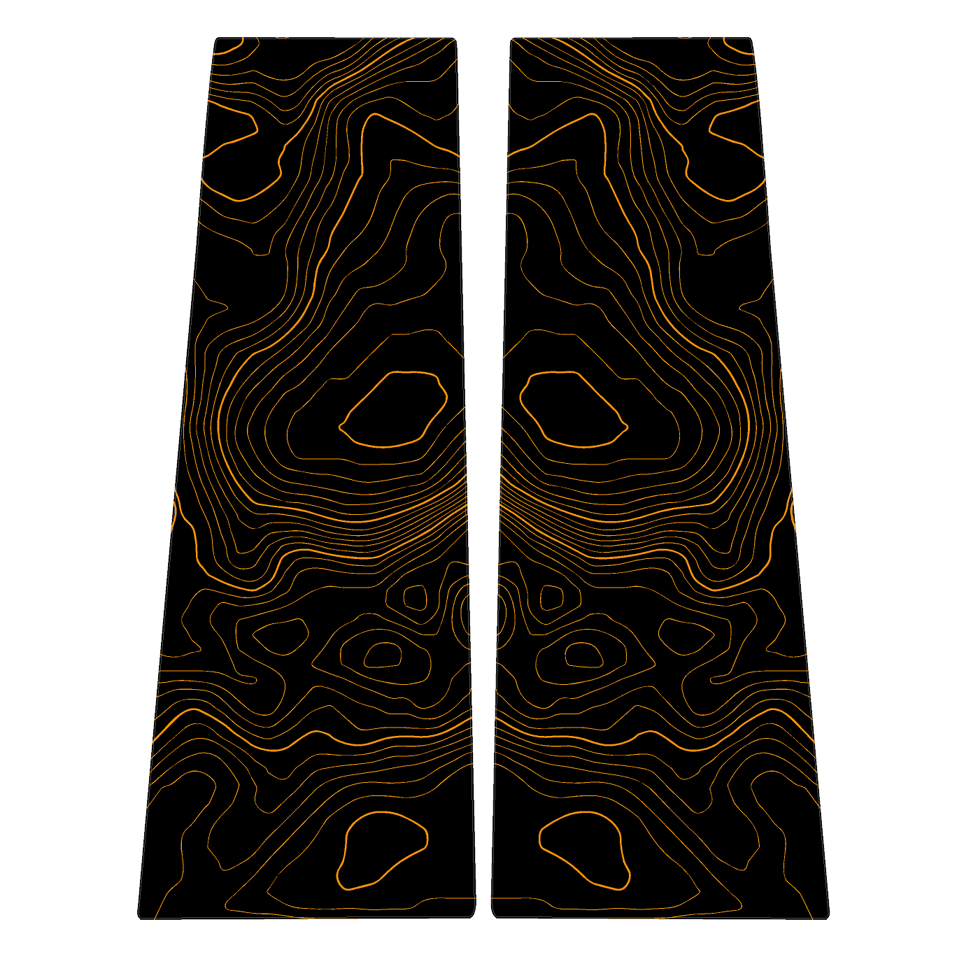 Topographic B Pillar Overlays - 2024+ Ranger - 24RANGERBPILLAR-TPAMB-24RANGERBPILLAR-TPA51L-24RANGERBPILLAR-TPAZL-24RANGERBPILLAR-TPCGL-24RANGERBPILLAR-TPCBNL-  DRIVEN - 6