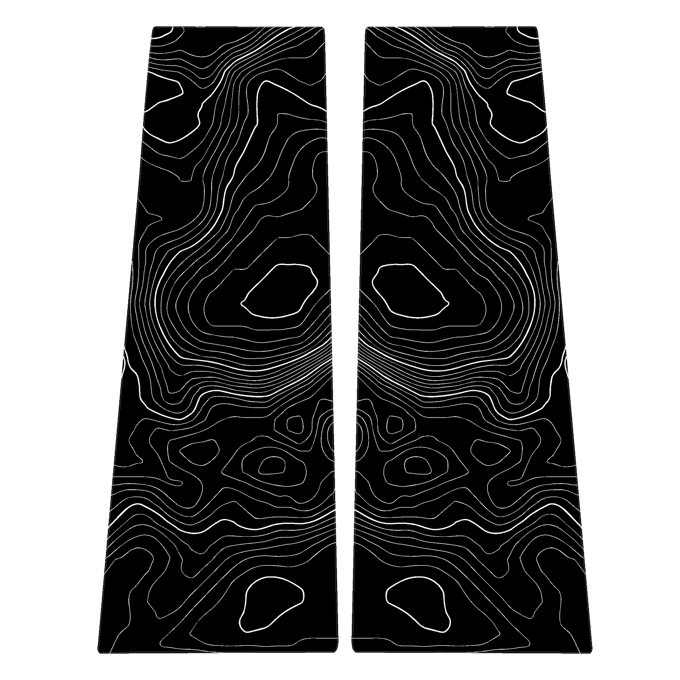 Topographic B Pillar Overlays - 2024+ Ranger - 24RANGERBPILLAR-TPAMB-24RANGERBPILLAR-TPA51L-24RANGERBPILLAR-TPAZL-24RANGERBPILLAR-TPCGL-24RANGERBPILLAR-TPCBNL-  DRIVEN - 8