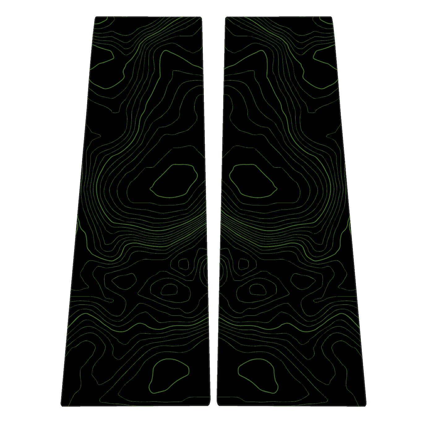 Topographic B Pillar Overlays - 2024+ Ranger - 24RANGERBPILLAR-TPAMB-24RANGERBPILLAR-TPA51L-24RANGERBPILLAR-TPAZL-24RANGERBPILLAR-TPCGL-24RANGERBPILLAR-TPCBNL-  DRIVEN - 10