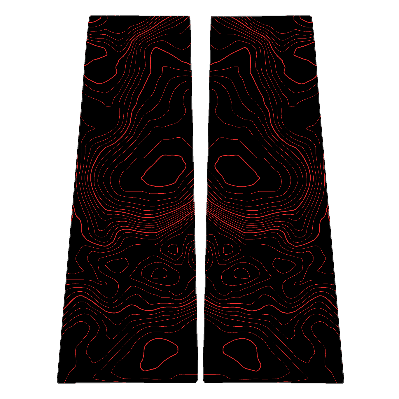 Topographic B Pillar Overlays - 2024+ Ranger - 24RANGERBPILLAR-TPAMB-24RANGERBPILLAR-TPA51L-24RANGERBPILLAR-TPAZL-24RANGERBPILLAR-TPCGL-24RANGERBPILLAR-TPCBNL-  DRIVEN - 13