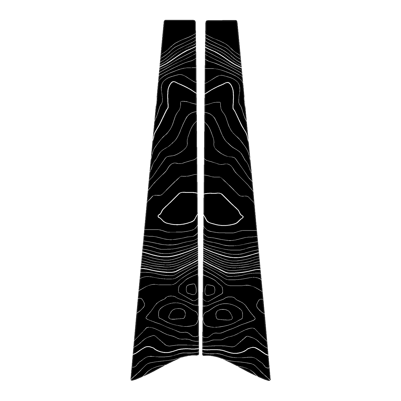 Topographic B Pillar Overlays - 2024+ Ranger - 24RANGERBPILLAR-TPAMB-24RANGERBPILLAR-TPA51L-24RANGERBPILLAR-TPAZL-24RANGERBPILLAR-TPCGL-24RANGERBPILLAR-TPCBNL-  DRIVEN - 14