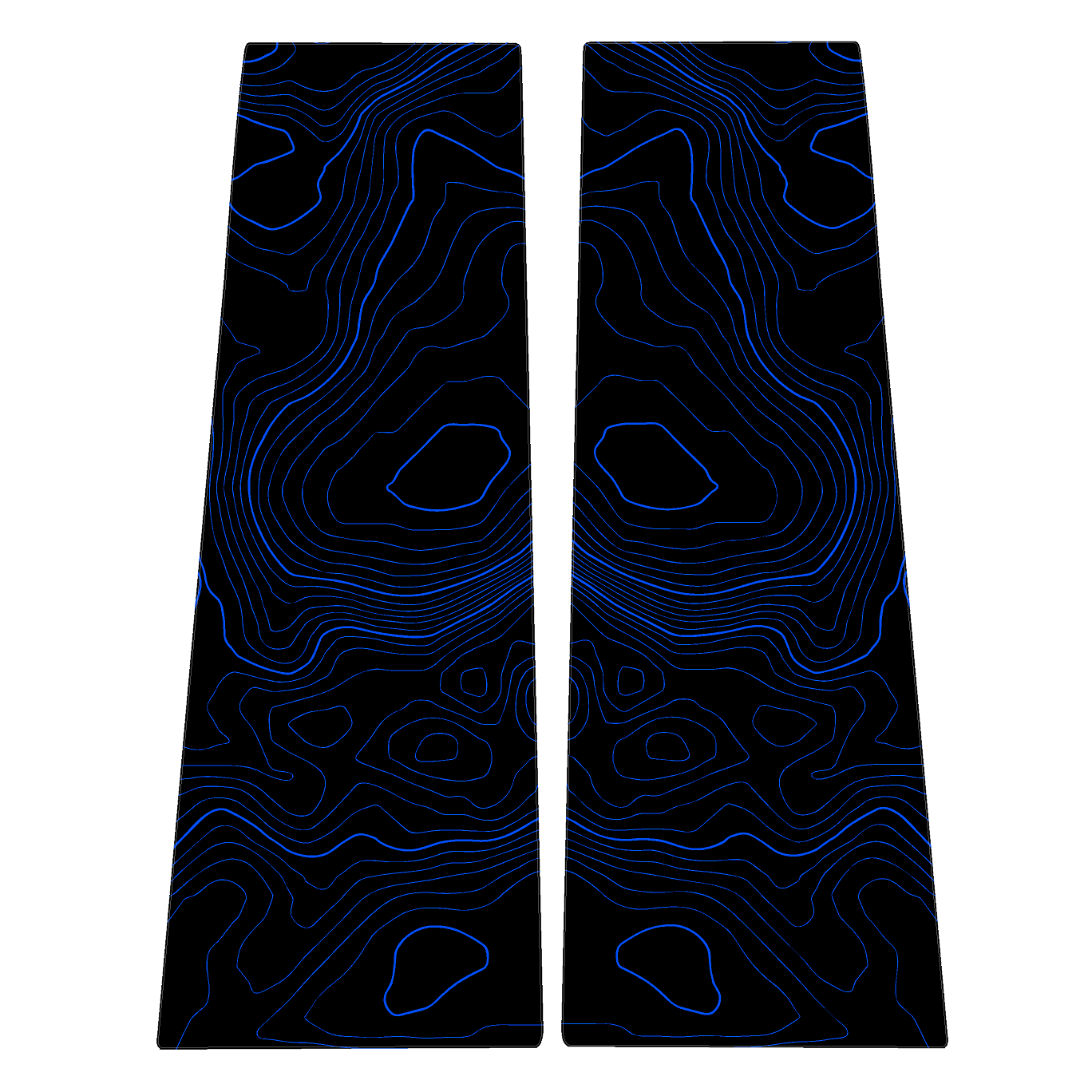 Topographic B Pillar Overlays - 2024+ Ranger - 24RANGERBPILLAR-TPAMB-24RANGERBPILLAR-TPA51L-24RANGERBPILLAR-TPAZL-24RANGERBPILLAR-TPCGL-24RANGERBPILLAR-TPCBNL-  DRIVEN - 17