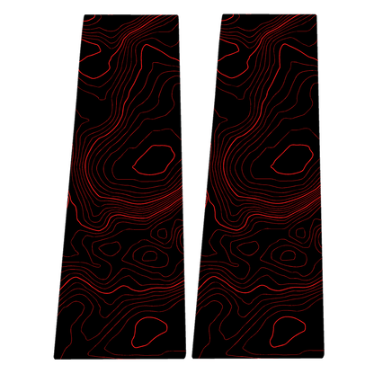 Topographic B Pillar Overlays - 2024+ Ranger - 24RANGERBPILLAR-TPAMB-24RANGERBPILLAR-TPA51L-24RANGERBPILLAR-TPAZL-24RANGERBPILLAR-TPCGL-24RANGERBPILLAR-TPCBNL-  DRIVEN - 18