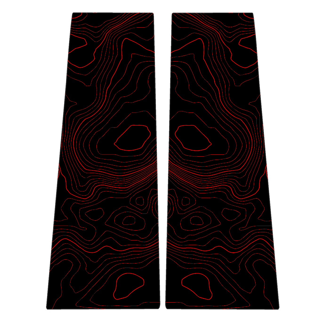 Topographic B Pillar Overlays - 2024+ Ranger - 24RANGERBPILLAR-TPAMB-24RANGERBPILLAR-TPA51L-24RANGERBPILLAR-TPAZL-24RANGERBPILLAR-TPCGL-24RANGERBPILLAR-TPCBNL-  DRIVEN - 19