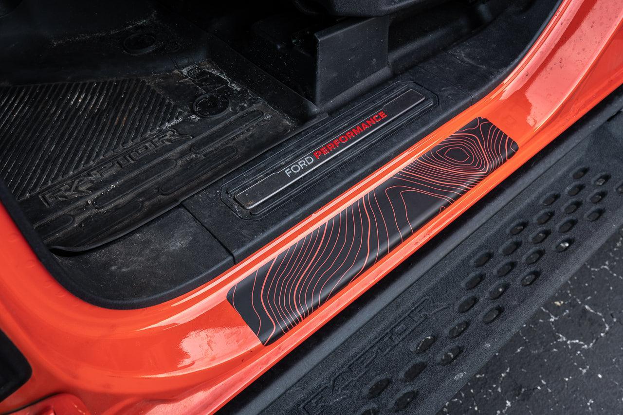 Topo Door Sill Protectors - 2021+ Bronco 2/4 Door - 21BRONCOPSDS-4TOPO-21BRONCOPSDS-4TOPO.BOL-21BRONCOPSDS-2TOPO-21BRONCOPSDS-2TOPO.BOL-  DRIVEN - 4