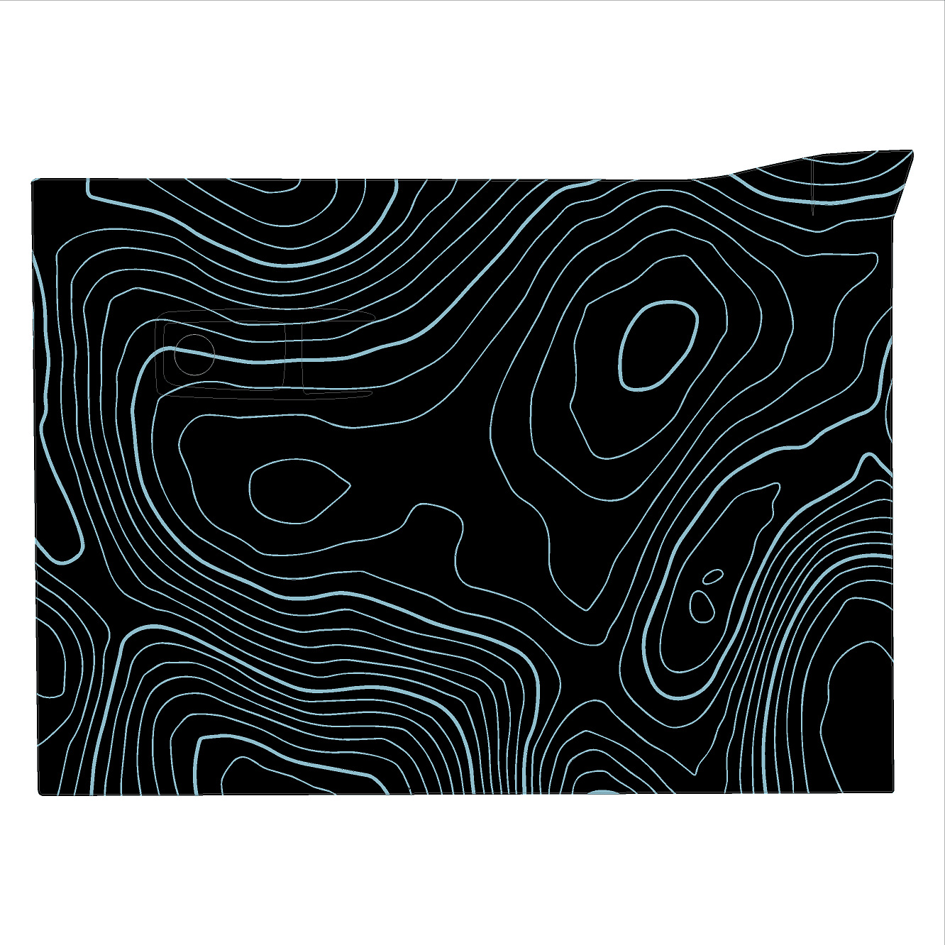 Topo Glovebox Overlay Kit (Printed Series) - 2021+ Bronco - 21BRNGLOVE-TPAMBL-21BRNGLOVE-TPA51L-21BRNGLOVE-TPAZL-21BRNGLOVE-TPCGL-21BRNGLOVE-TPCBNL-  DRIVEN - 10