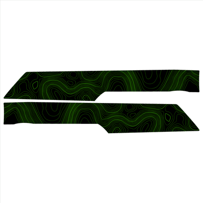 Topo Rear Interior Lower Door Card Insert Overlays (Printed Series) - 2021+ Bronco 4 Door - 21BRNINTDRLW-TPAMBL-21BRNINTDRLW-TPA51L-21BRNINTDRLW-TPAZL-21BRNINTDRLW-TPCGL-21BRNINTDRLW-TPCBNL-  DRIVEN - 13