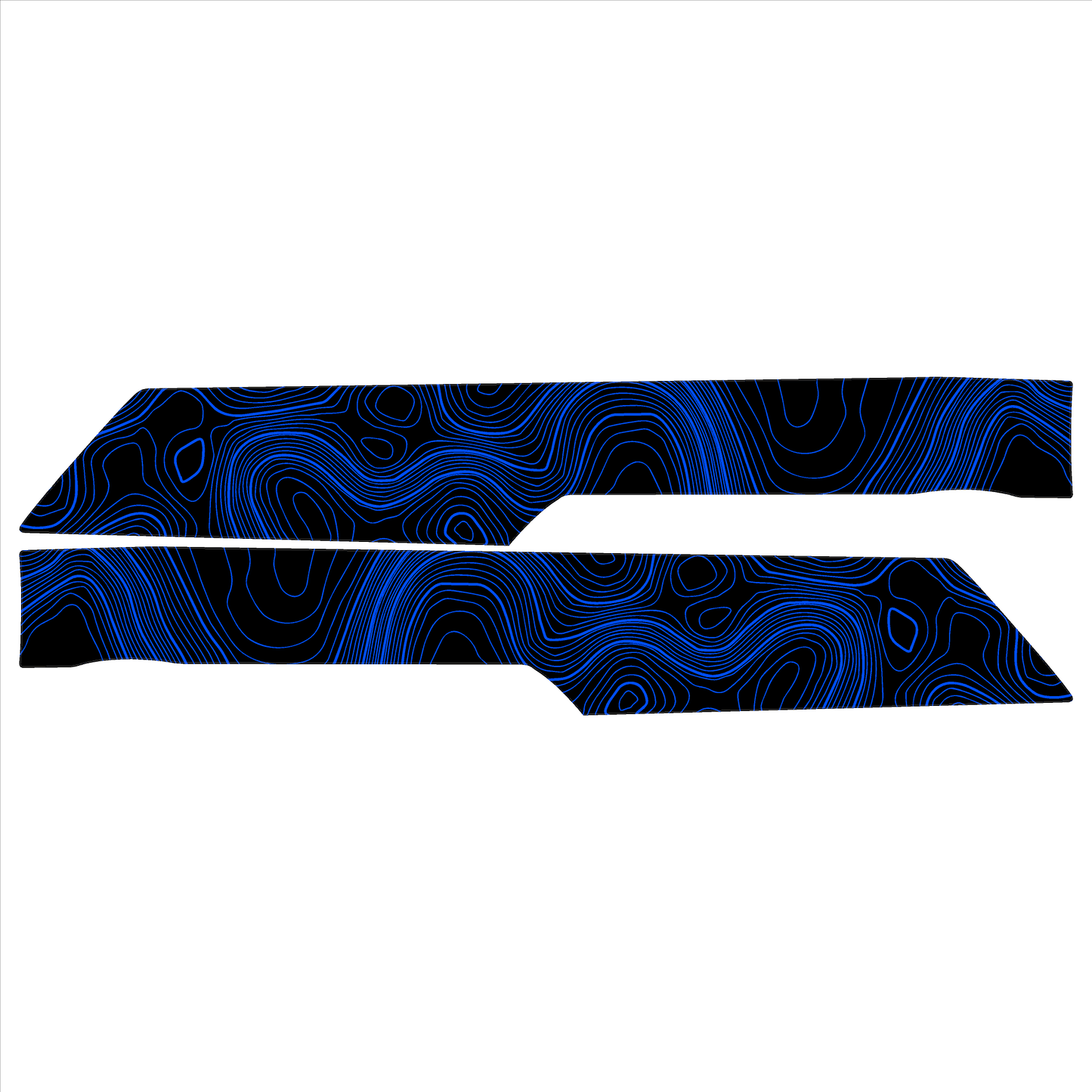 Topo Front Interior Upper Door Card Insert Overlays (Printed Series) - 2021+ Bronco 4 Door - 21BRNINTDRFU-TPAMBL-21BRNINTDRFU-TPA51L-21BRNINTDRFU-TPAZL-21BRNINTDRFU-TPCGL-21BRNINTDRFU-TPCBNL-  DRIVEN - 23