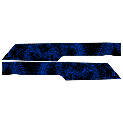 Topo Front Interior Upper Door Card Insert Overlays (Printed Series) - 2021+ Bronco 4 Door - 21BRNINTDRFU-TPAMBL-21BRNINTDRFU-TPA51L-21BRNINTDRFU-TPAZL-21BRNINTDRFU-TPCGL-21BRNINTDRFU-TPCBNL-  DRIVEN - 23