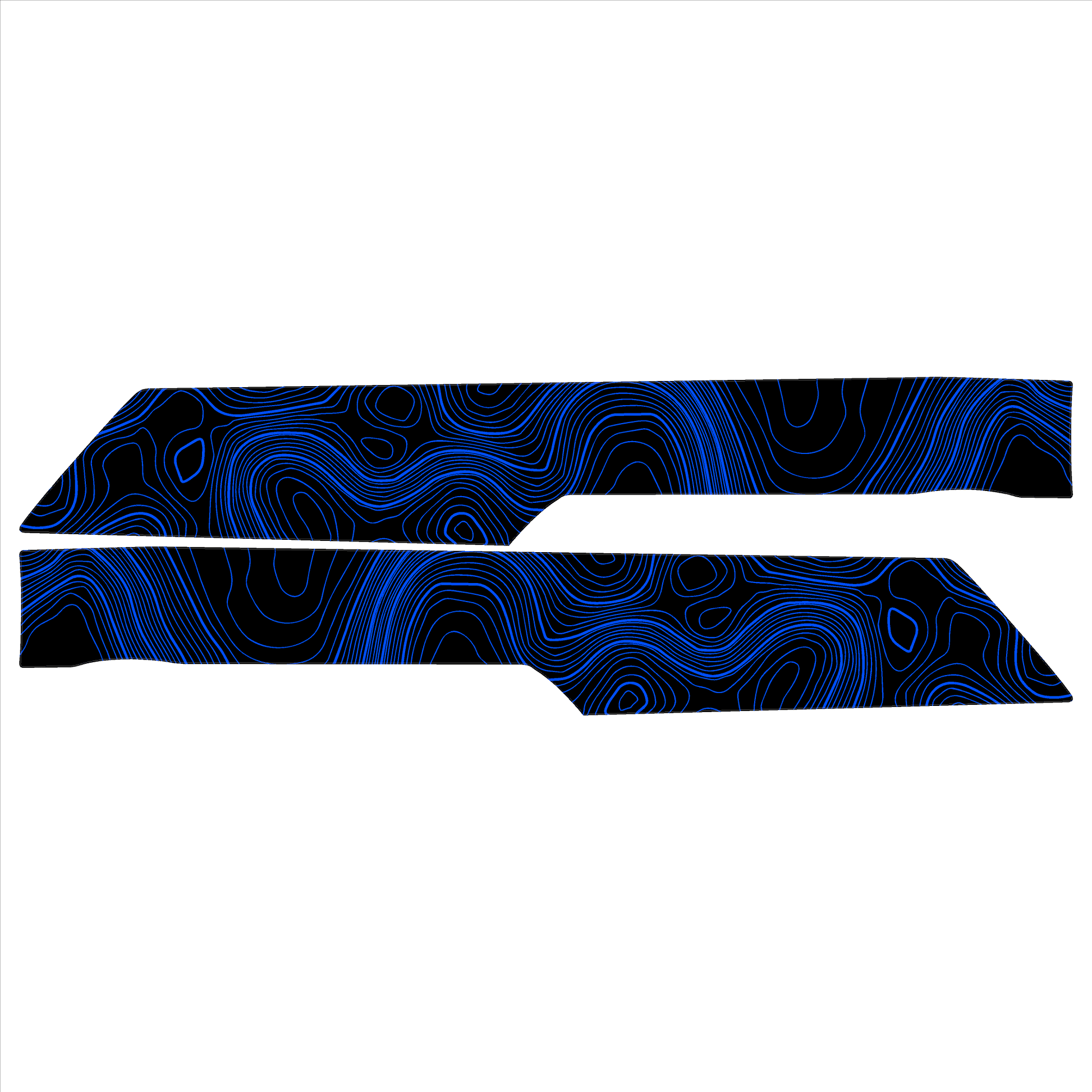 Topo Understeering Panel Overlay (Printed Series) - 2021-2022 Bronco (Type A) - 21BRNUNDERSTR-TPAMBLA-21BRNUNDERSTR-TPA51LA-21BRNUNDERSTR-TPAZLA-21BRNUNDERSTR-TPCGLA-21BRNUNDERSTR-TPCBNLA-  DRIVEN - 15