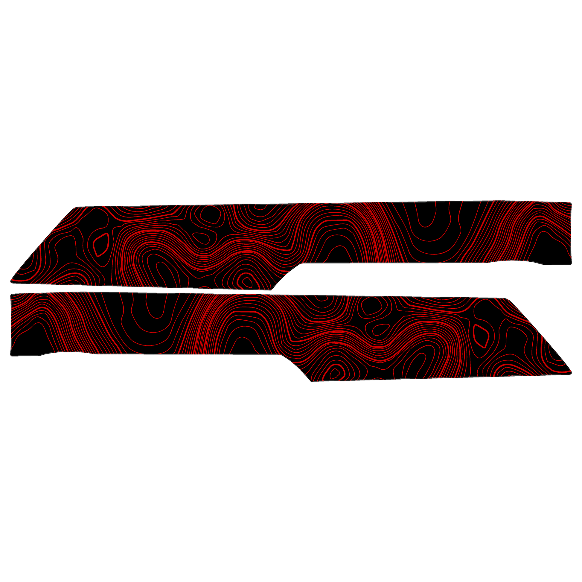 Topo Understeering Panel Overlay (Printed Series) - 2021-2022 Bronco (Type A) - 21BRNUNDERSTR-TPAMBLA-21BRNUNDERSTR-TPA51LA-21BRNUNDERSTR-TPAZLA-21BRNUNDERSTR-TPCGLA-21BRNUNDERSTR-TPCBNLA-  DRIVEN - 17