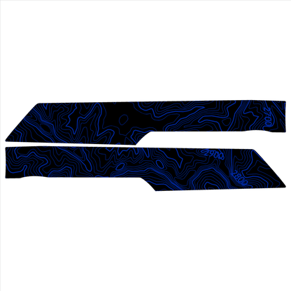 Topo Understeering Panel Overlay (Printed Series) - 2021-2022 Bronco (Type A)