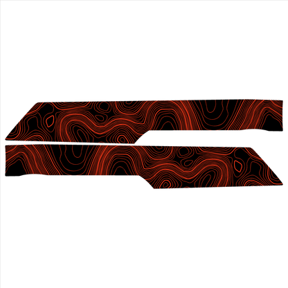 Topo Rear Interior Upper Door Card Insert Overlays (Printed Series) - 2021+ Bronco 4 Door - 21BRNINTDRRU-TPAMBL-21BRNINTDRRU-TPA51L-21BRNINTDRRU-TPAZL-21BRNINTDRRU-TPCGL-21BRNINTDRRU-TPCBNL-  DRIVEN - 15