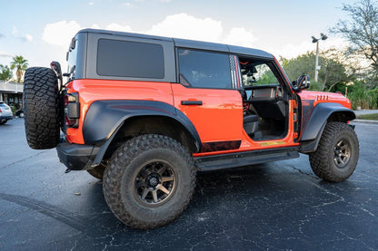 Topo Rear Window Triangle Overlay (Printed Series) - 2021+ Bronco 4 Door - 21BRNDRTRIPT-TPAMBL-21BRNDRTRIPT-TPA51L-21BRNDRTRIPT-TPAZL-21BRNDRTRIPT-TPCGL-21BRNDRTRIPT-TPCBNL-  DRIVEN - 9