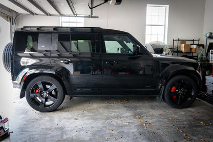 Topo Side Window Panel Overlays - 2020+ Land Rover Defender 110 / 130 - 20LRDEFENDERTOPOPNL-CL-sku-49929752674623-20LRDEFENDERTOPOPNL-CGL-sku-49929752707391-20LRDEFENDERTOPOPNL-DSL-  DRIVEN - 3