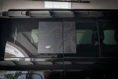 Topo Side Window Panel Overlays - 2020+ Land Rover Defender 110 / 130 - 20LRDEFENDERTOPOPNL-CL-sku-49929752674623-20LRDEFENDERTOPOPNL-CGL-sku-49929752707391-20LRDEFENDERTOPOPNL-DSL-  DRIVEN - 4