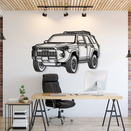 2022 4Runner TRD Pro Perspective Metal Car Wall Art - MT1290 - MT1290B69L-MT1290B80L-MT1290B99L-MT1290B115L-MT1290B140L-  DRIVEN - 1