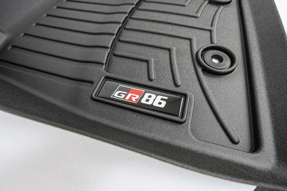 Toyota "GR86" Emblems for Weathertech Floor Mats (Single) - WTGR86-  DRIVEN - 1