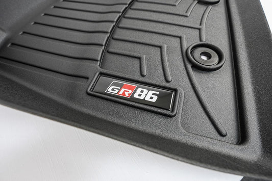 Toyota "GR86" Emblems for Weathertech Floor Mats (Single) - WTGR86-  DRIVEN - 1