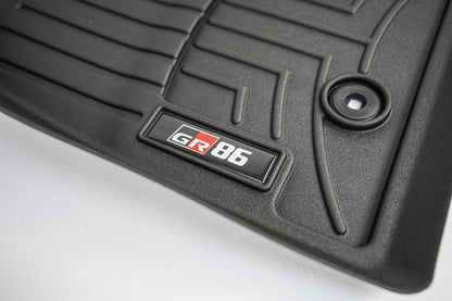 Toyota "GR86" Emblems for Weathertech Floor Mats (Single) - WTGR86-  DRIVEN - 3