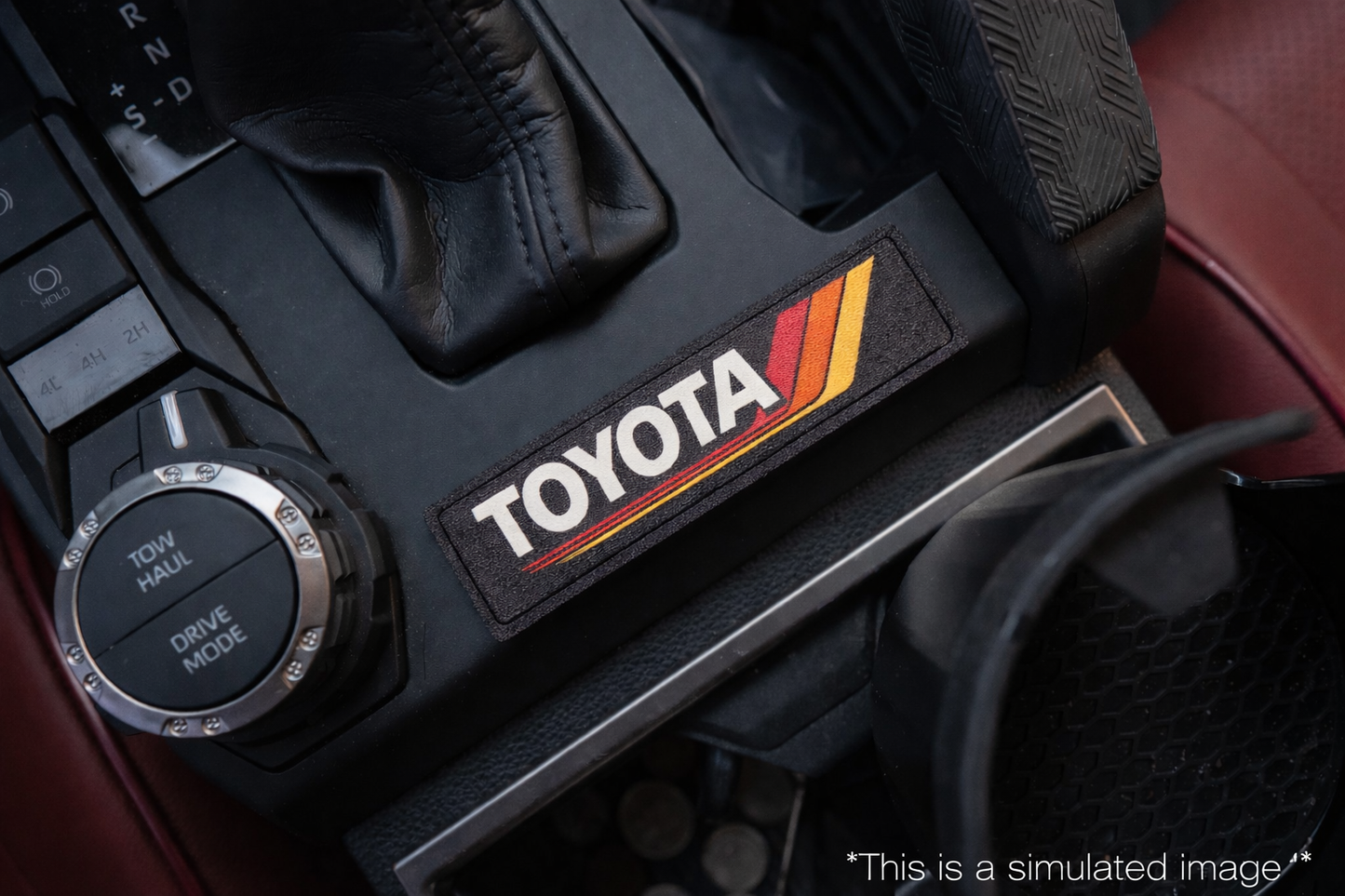 Shifter Trim Blank / Poverty Button Cover Plate - 2024+ Tacoma / 2025+ 4Runner - 24TC254RPOV-CUSTOM-24TC254RPOV-YOTAR-24TC254RPOV-TOYOTAR-24TC254RPOV-TRIGY-24TC254RPOV-TOYWH-  DRIVEN - 1