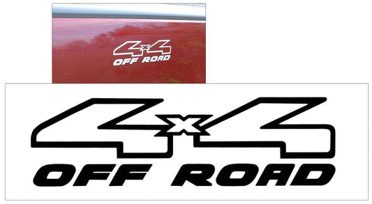 Ford Truck 4x4 Off Road Decal - 3.5" x 12" - TR057-BK-1-TR057-BK-2-  DRIVEN - 1