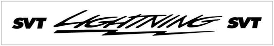Ford Lightning SVT Windshield Decal - 3.75" x 36" - TR231-SL-1-TR231-SL-2-  DRIVEN - 1