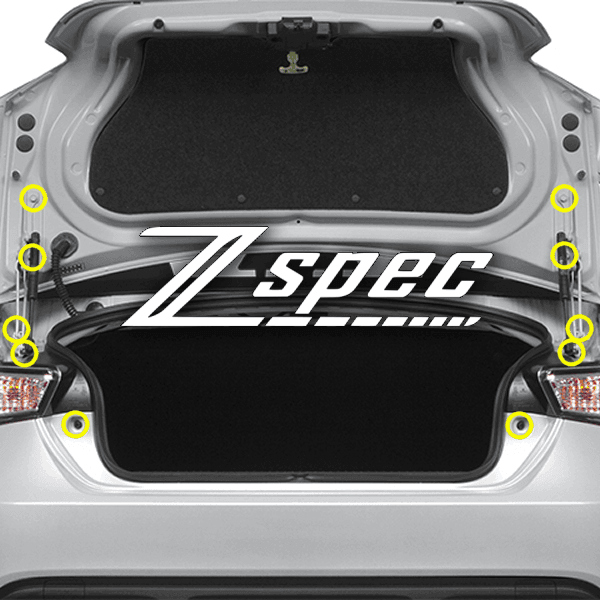 ZSPEC Stage-3 Dress Up Bolts® Fastener Kit for Scion FRS, Subaru BRZ, Toyota 86 '13-21, Stainless & Billet - ZSD-574191-ZSD-574207-ZSD-574214-ZSD-574221-ZSD-574238-  DRIVEN - 8