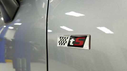 tS Fender Emblem (JDM Style) - 2014-2018 Forester - sfbTSFENDER-  DRIVEN - 1