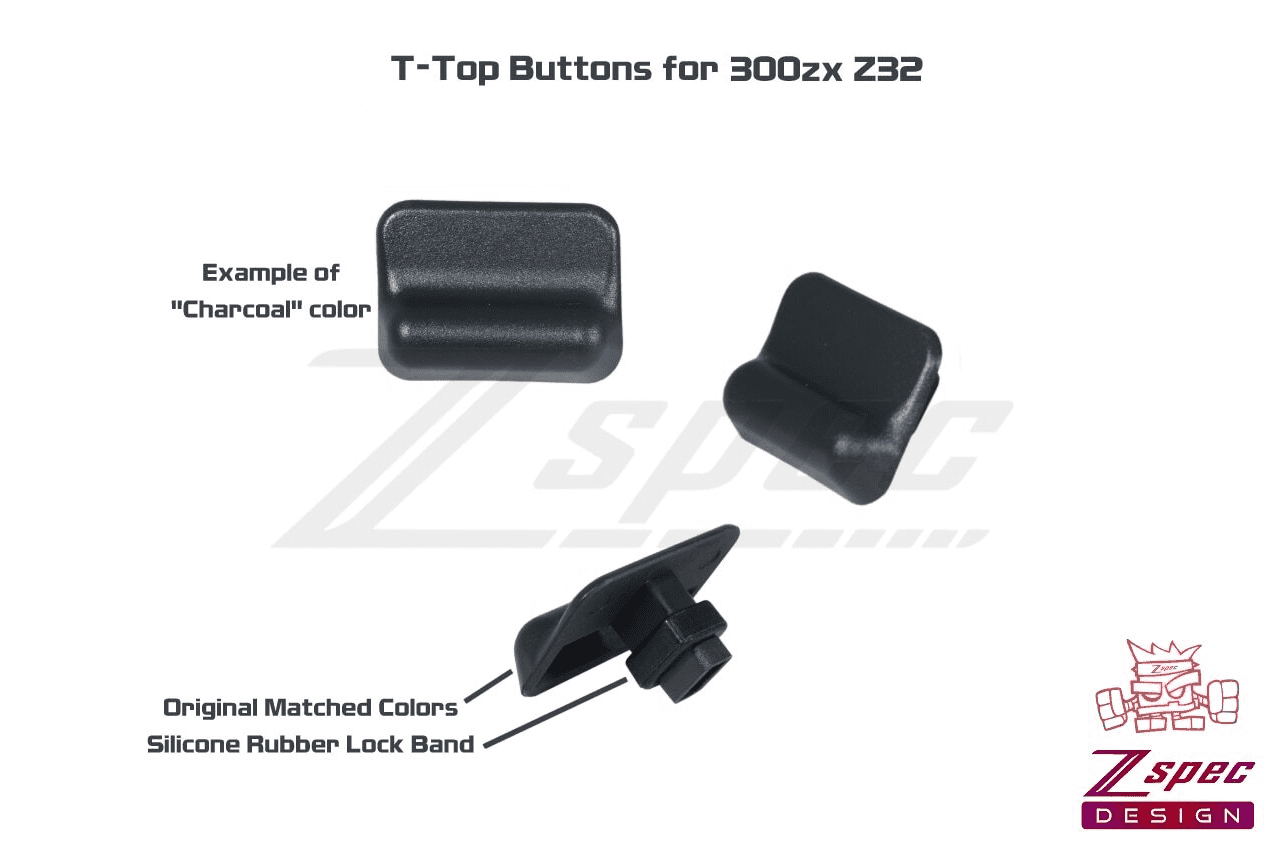 ZSPEC T-Top Release Button w/Lock-Band for Nissan Z32 300zx - ZSD-193521-ZSD-193538-ZSD-193545-ZSD-193552-  DRIVEN - 3