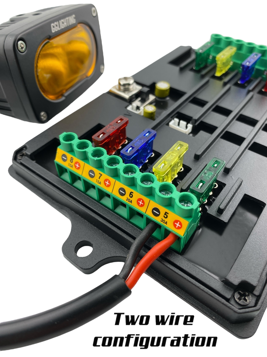 8-Gang Switch Panel With RGB And Remote Control Bluetooth App - Item #901-  DRIVEN - 15