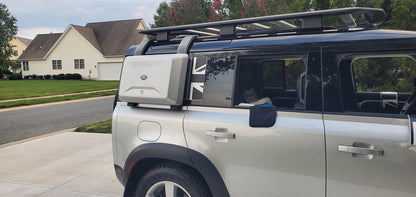 Union Jack Side Window Panel Overlay (Matte Black) - 2020+ Land Rover Defender 110 / 130 - 20LRDEFENDER110NVDP-MB-20LRDEFENDER110FPDP-MB-20LRDEFENDER110NVDP-MBX2-20LRDEFENDER110FPDP-MBX2-20LRDEFENDER110NVDP-WH-  DRIVEN - 10
