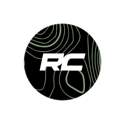 RC 3.5" Black Series Topo Round Cover Overlays - Universal - RC35BLK-CGL-RC35BLK-CGLNL-RC35BLK-CODE-RC35BLK-DSL-RC35BLK-EGL-  DRIVEN - 8