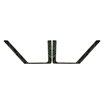 Topo Rear Door Net Trim Overlay Kit (Printed Series) - 2021+ Bronco - 21BRNFTNET-TPAMBL-21BRNFTNET-TPA51L-21BRNFTNET-TPAZL-21BRNFTNET-TPCGL-21BRNFTNET-TPCBNL-  DRIVEN - 27