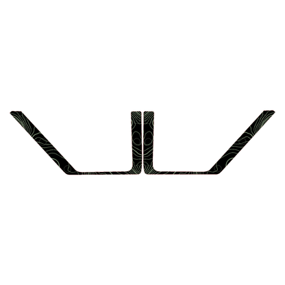 Topo Rear Door Net Trim Overlay Kit (Printed Series) - 2021+ Bronco